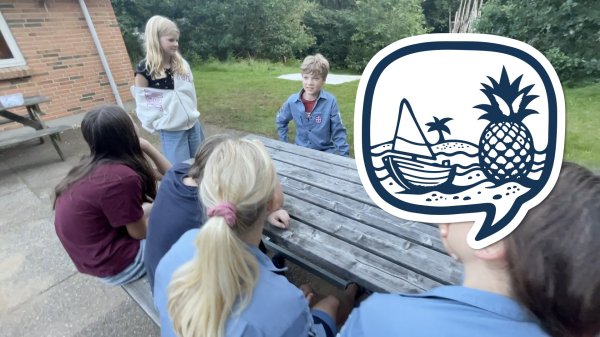 Når jeg skal på ferie